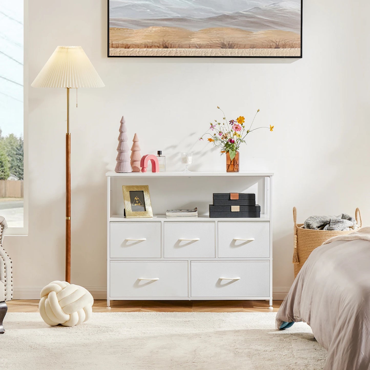 Wardrobes For Bedroom With 5/7/10 White Lover Fabric Drawers Chest Wardrobe Closet For Storage Cabinet Bedroom Furniture
