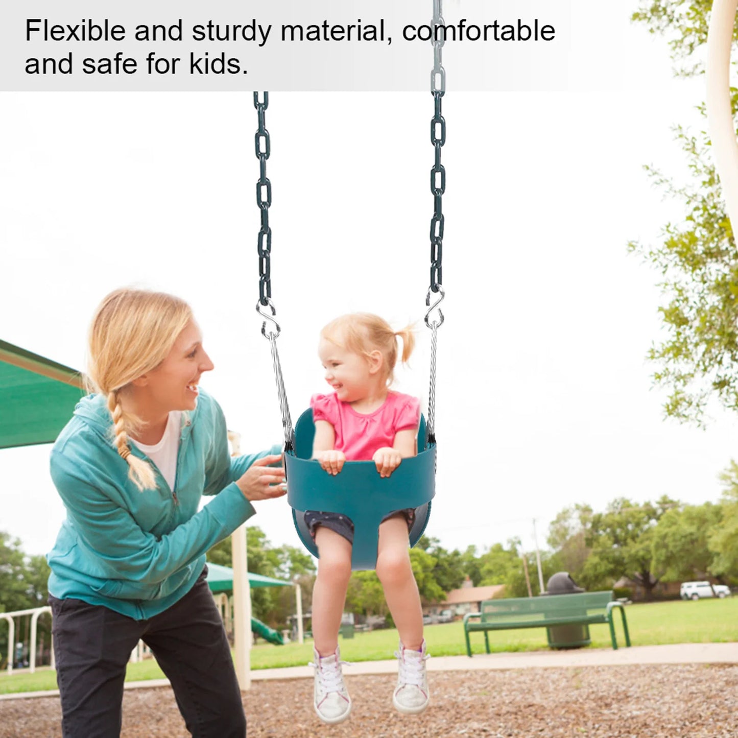 EVA Playground Swing Comfortable and Swing for Children Children Playground Ideal Accessory Outdoor Indoor
