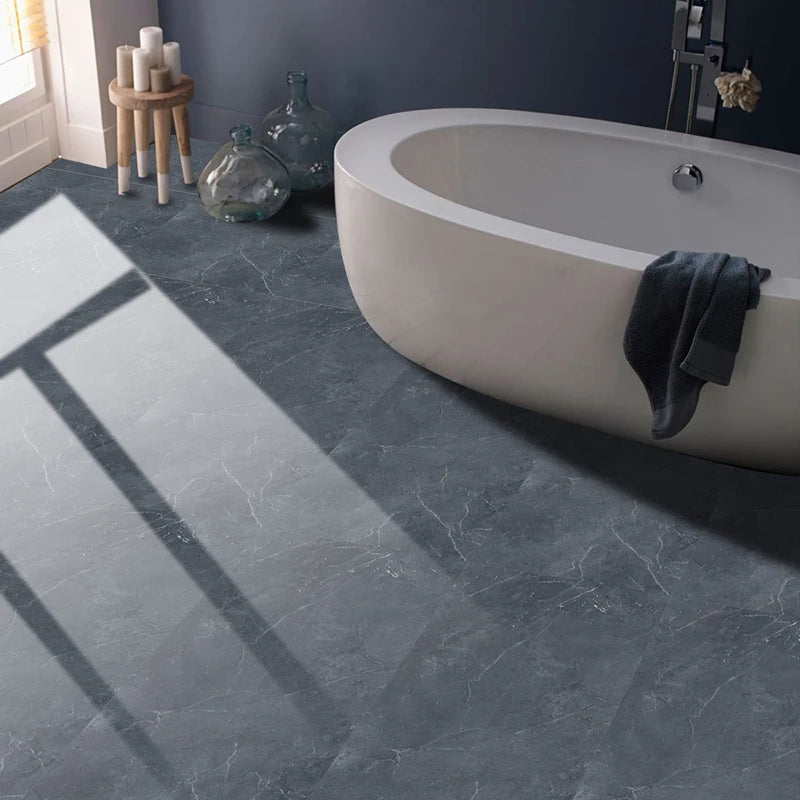 4pcs/16pcs Self-Adhesive Marble Peel and Stick Wallpaper Floor Tile Wall Stickers for Home Bathroom Kitchen Wall Sticker 30x15cm