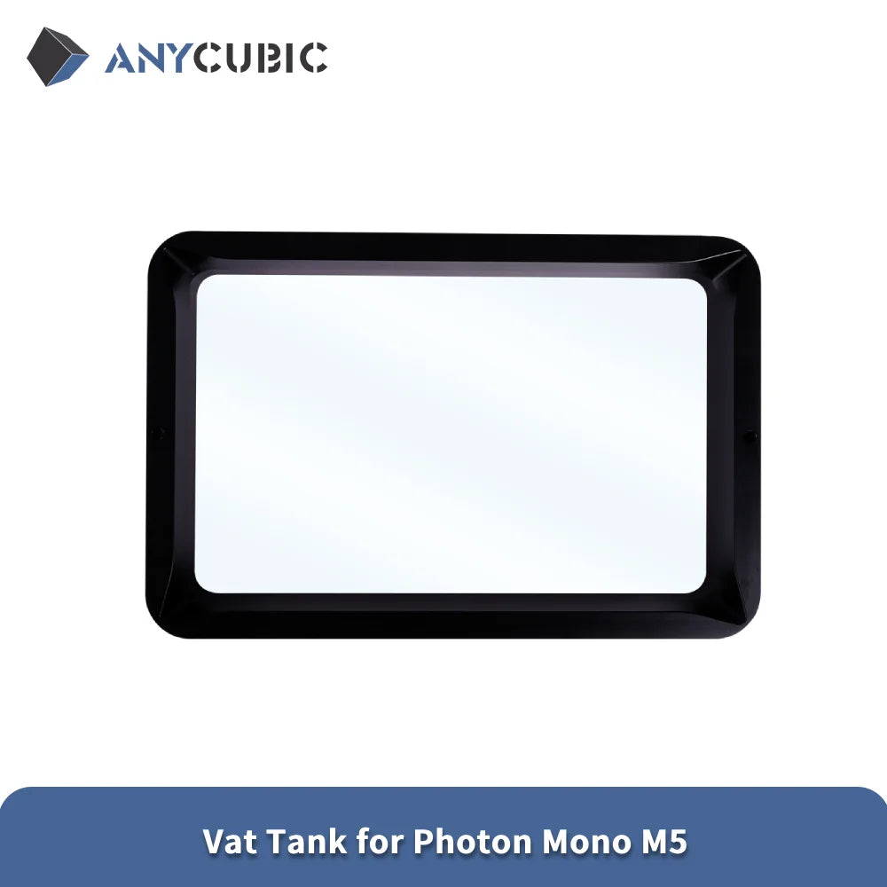 3D Printer Accessories UV Resin Vat Tank for Photon Mono M5 LCD 3D Printer