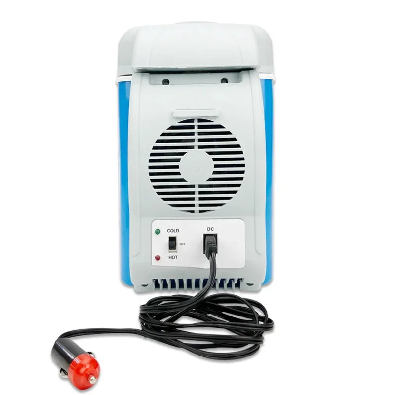 7.5L Mini Car Refrigerator Portable Cooler Warmer Box Automotive Appliance