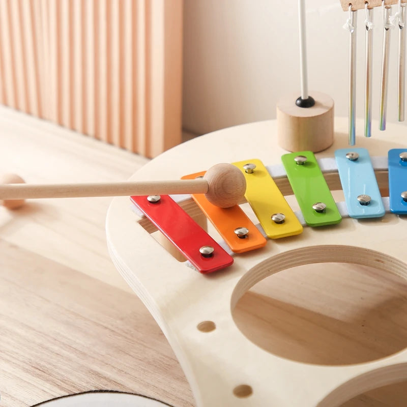 Baby Educational Toys Wooden Aeolian Bells Montessori Children's Musical Toys Xylophone