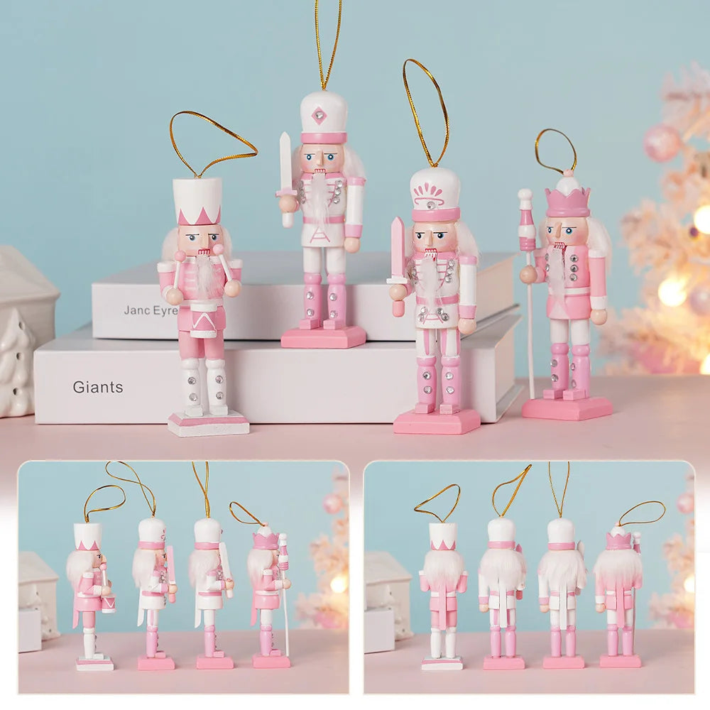 Nutcracker 4pcs Nordic Soldier Cute Nutcracker