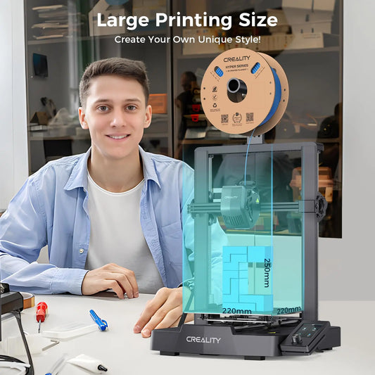3D Printer Sprite Direct Extrusion IU Display Auto Leveling Dual Z-axis 3D Printer Creality Ender-3 V3 SE