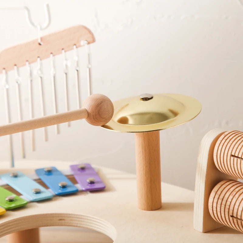 Baby Educational Toys Wooden Aeolian Bells Montessori Children's Musical Toys Xylophone