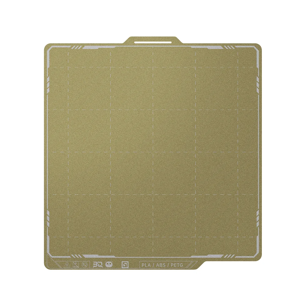 BIQU Panda Build Plate 256x256MM Double Side Textured PEI for Bambu Lab P1P P1S X1C A1 3D Printer HeatBed