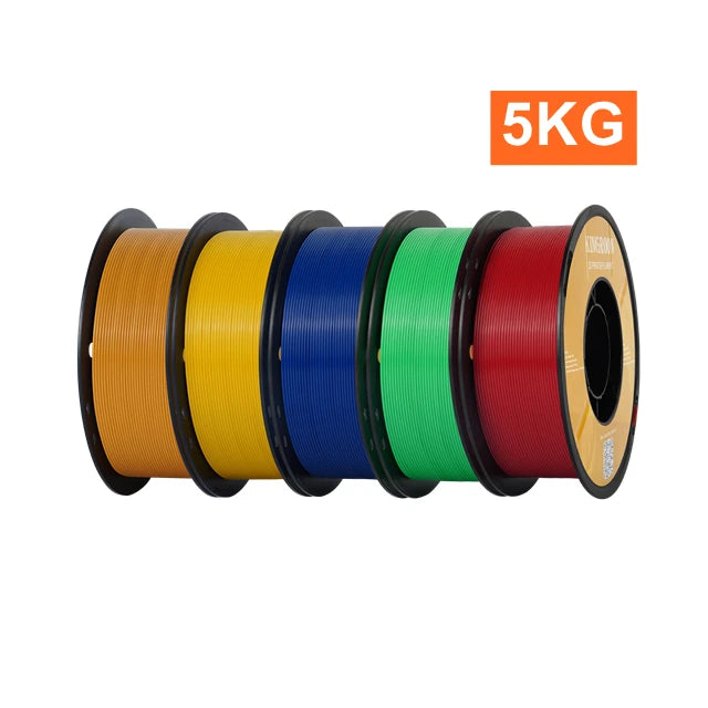 3D Printer Filament 1.75mm 5KG 10KG Mix Color 3D Printing Material 1kg/roll  petg Plastic For FDM 3dprinter