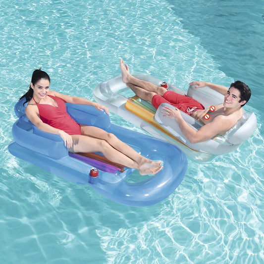 Inflatable Water Sports Floating Seat Multifunctional Summer Swim Float Seat Portable Foldable