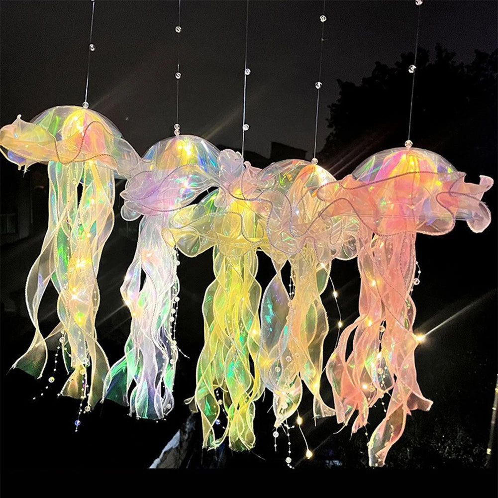 Beautiful Jellyfish Lamp   Colorful Nightlight Home Decoration
