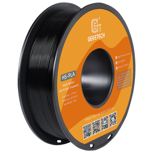High-Speed PLA Filament 1.75mm 1kg 1 spool, Fast Curing, Better Liquidity, HS-PLA High-Speed 3D Printing Filament