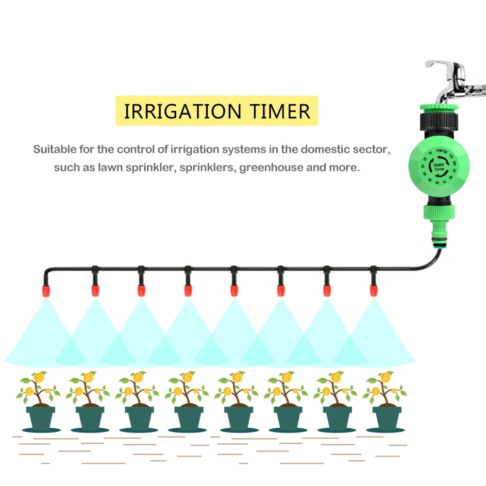 Garden Irrigation System Mechanical Timer Controller Programmable Intelligence Garden Watering Irrigation Tool
