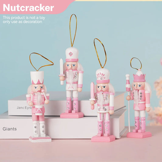 Nutcracker 4pcs Nordic Soldier Cute Nutcracker