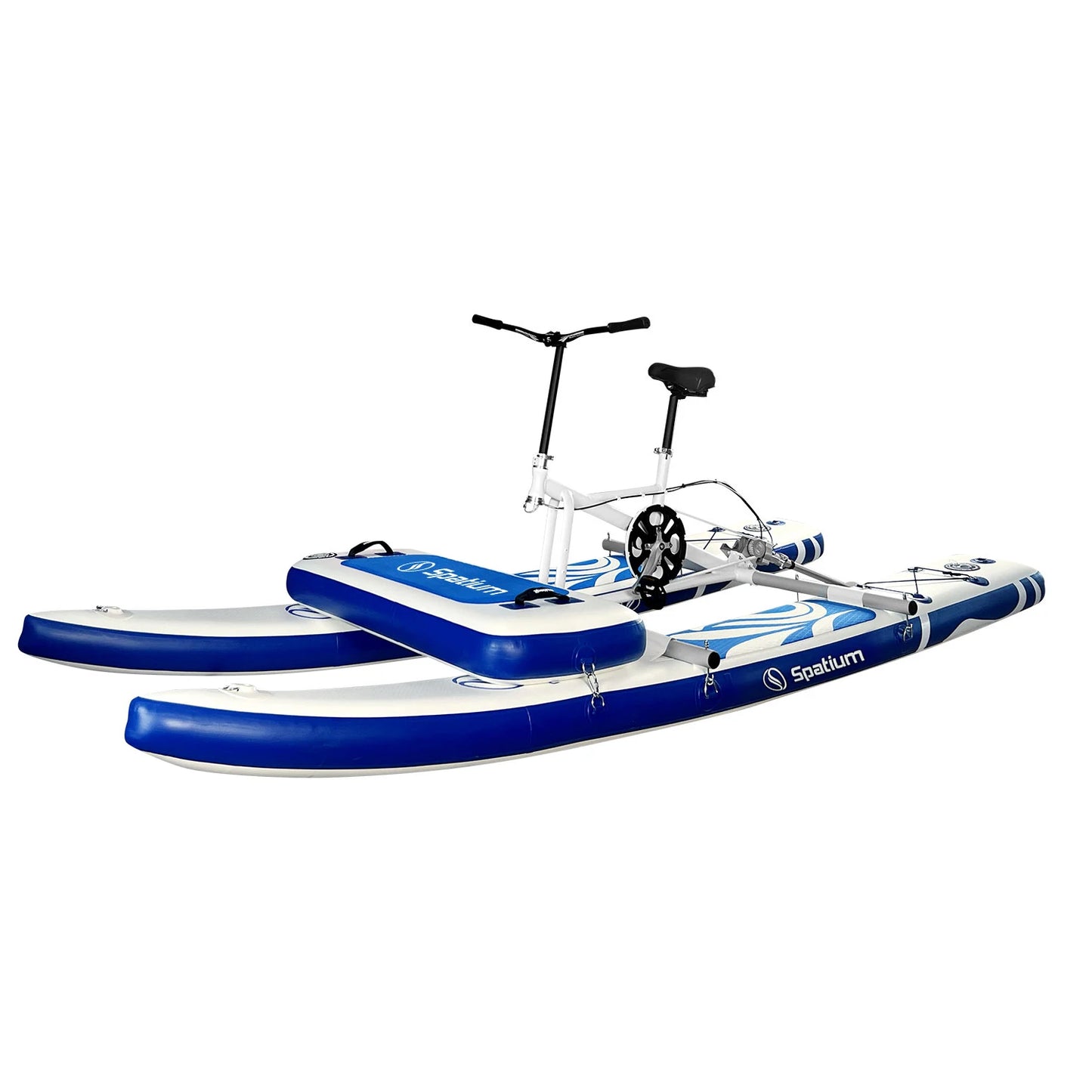 Water Bike Inflatable Pedal Boat 2.0 Inflatable Pedal Kayak Water Bikes for Lake More Stable and Easy to Drive