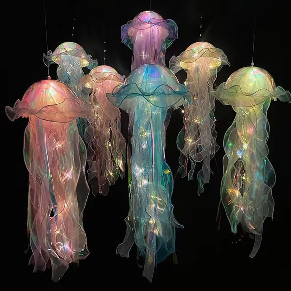 Beautiful Jellyfish Lamp   Colorful Nightlight Home Decoration