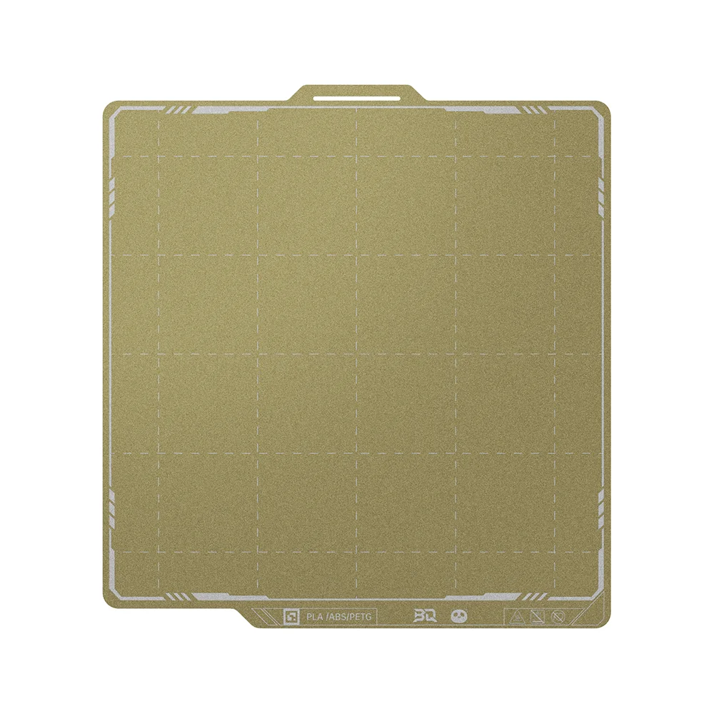 BIQU Panda Build Plate 256x256MM Double Side Textured PEI for Bambu Lab P1P P1S X1C A1 3D Printer HeatBed