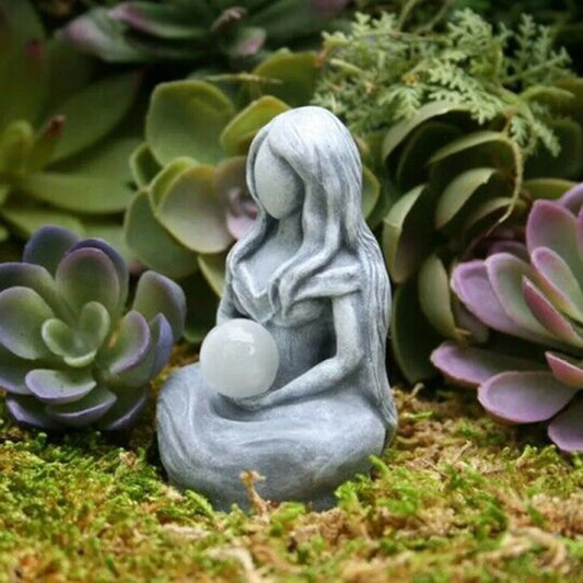 Moon Goddess Resin Craft Ornament Statue Decoration Bedroom Living Room Desktop Decoration