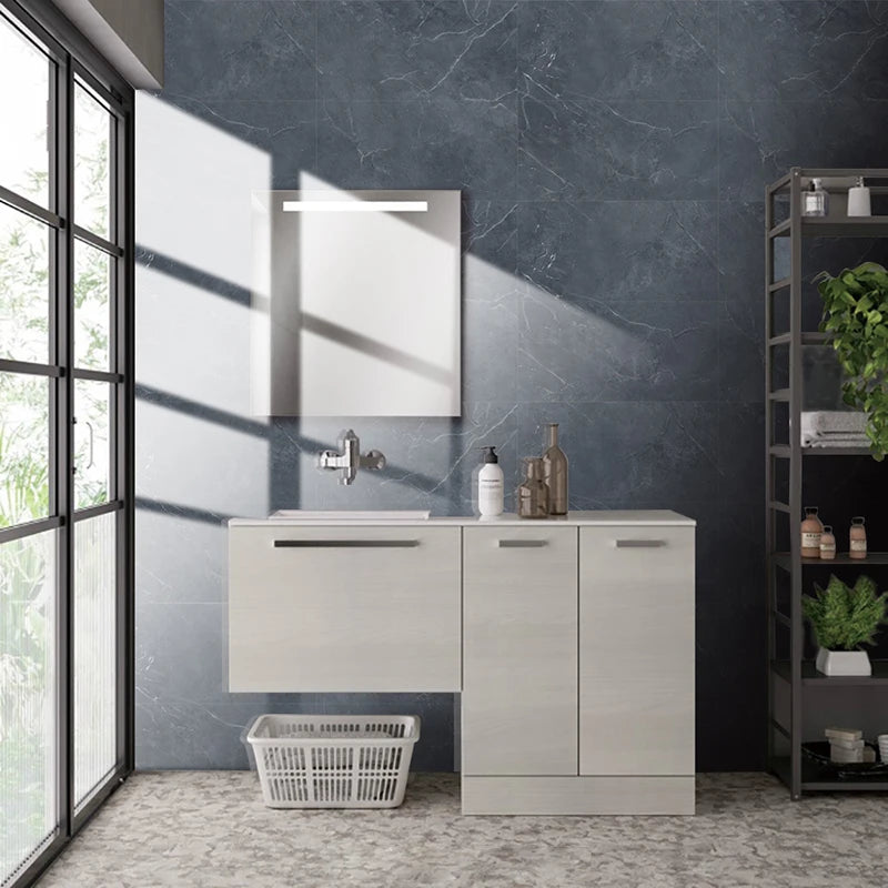 4pcs/16pcs Self-Adhesive Marble Peel and Stick Wallpaper Floor Tile Wall Stickers for Home Bathroom Kitchen Wall Sticker 30x15cm