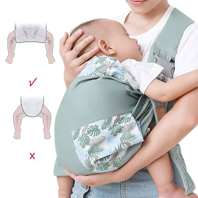 Baby Wrap Newborn Sling Dual Use Infant Nursing Cover Carrier Mesh Fabric Breastfeeding Carriers  0-36M