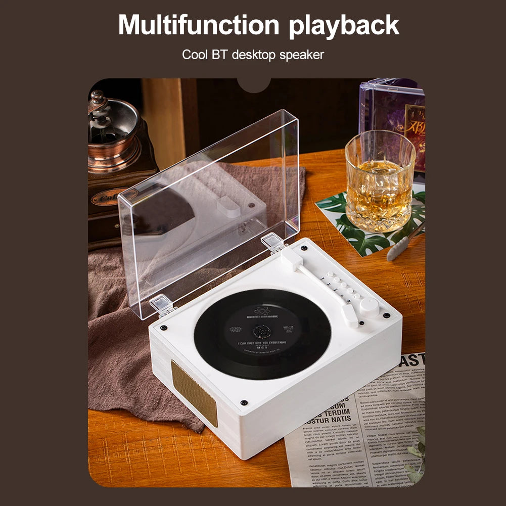 Portable CD Player Rechargeable Support CD BT USB 3.5mm AUX CD Music Player Bluetooth-Compatible 5.0 Wireless Speaker