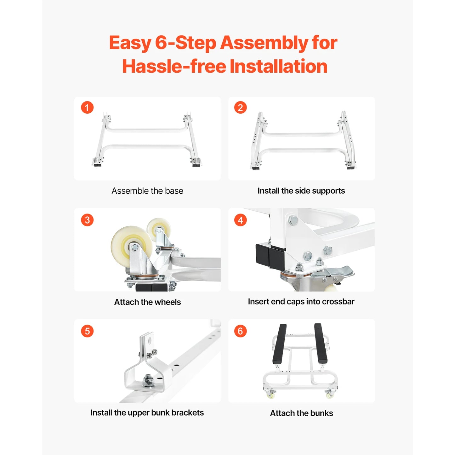 1000/1300 lbs Watercraft PWC Dolly Jet Ski Stand PWC Cart with 4 Casters & Adjustable Bunks for Moving Kayaks Speedboats
