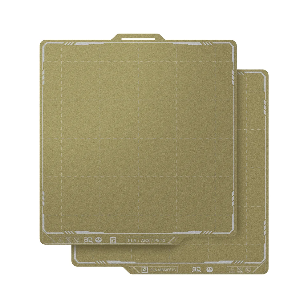 BIQU Panda Build Plate 256x256MM Double Side Textured PEI for Bambu Lab P1P P1S X1C A1 3D Printer HeatBed