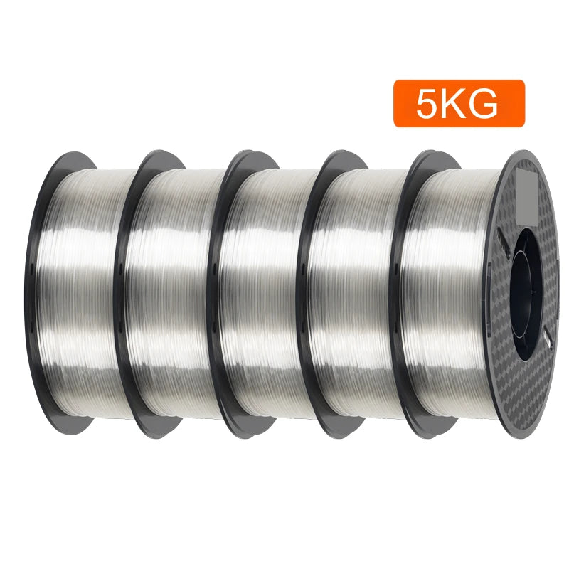 3D Printer Filament 1.75mm 5KG 10KG Mix Color 3D Printing Material 1kg/roll  petg Plastic For FDM 3dprinter