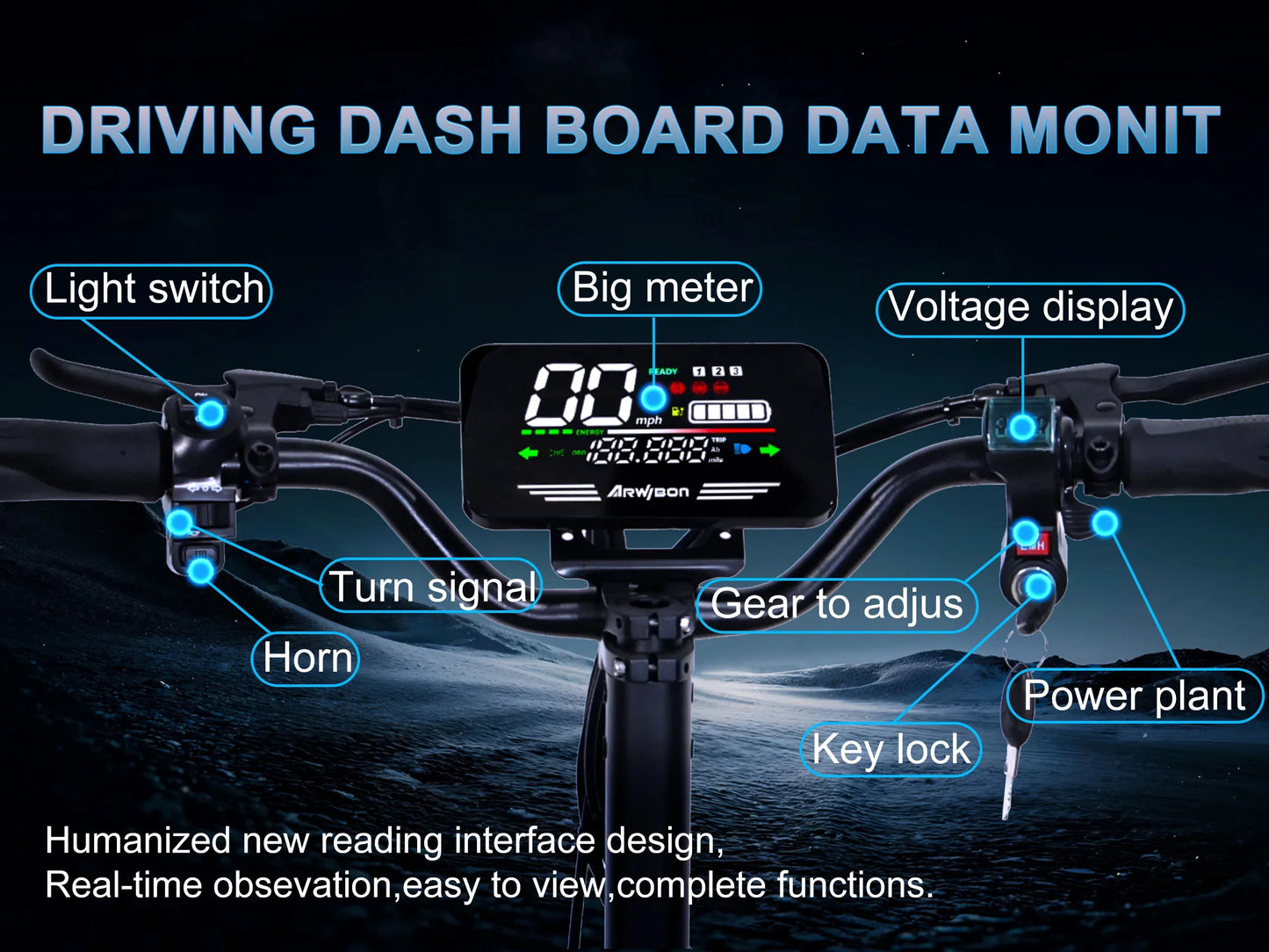 1200W Foldable E-Scooter for Adults -Max Speed 25MPH, 48V 13AH/23.4AH, 11"Off-Road Tires | US Stock, Factory Direct