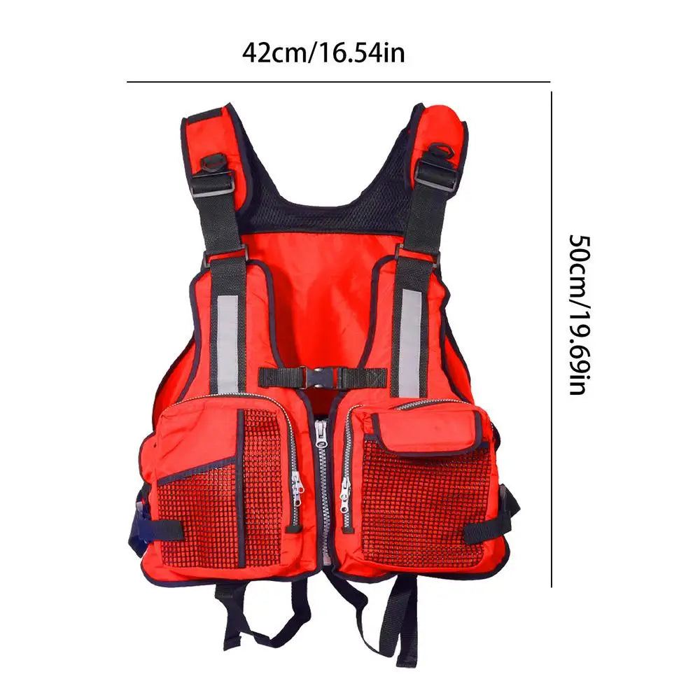 Snorkel Vests For Adults Life Vest Floatation Devices Fishing Life Vest With Reflective Strips Kayak Life Vest Fishing