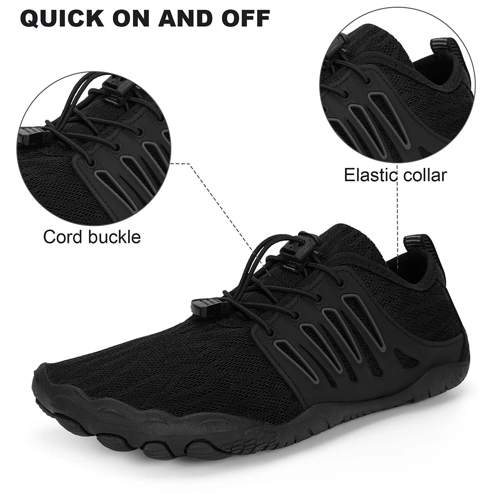 Men Water Swimming Shoes Women Sneakers Barefoot Beach Sandals Upstream Aqua Shoes Quick-Dry River Sea Diving Gym