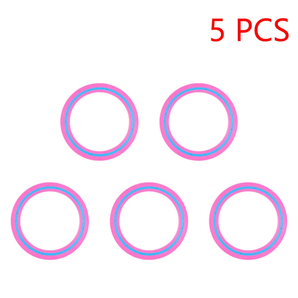 25cm Swivel Flying Discs Professional Throwing Disc Children Adult Outdoor Playing Flying Saucer Game Pet Interactive Dog Toys