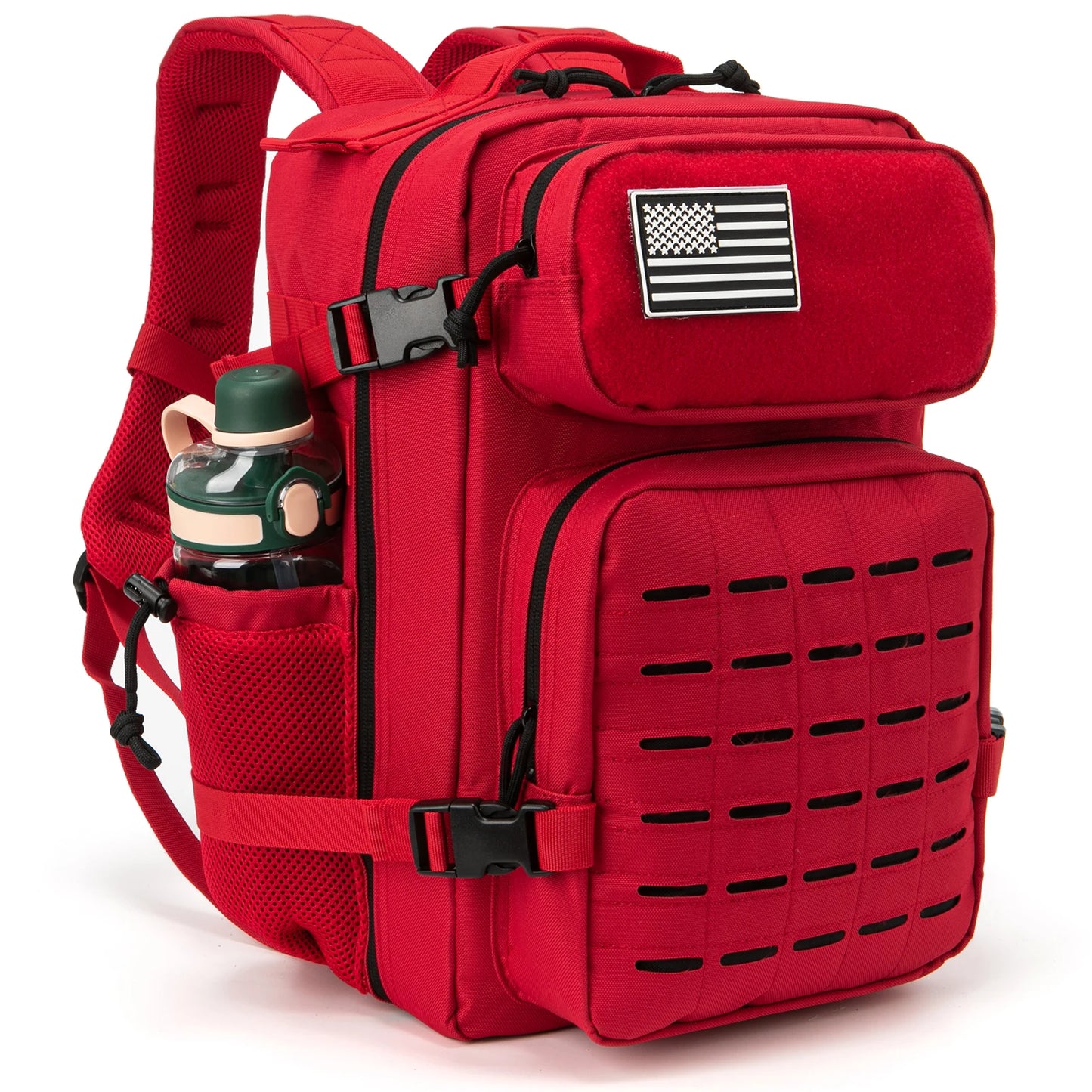 25L Tactical Backpack Outdoor Bag Fitness Backpack  Women's/Men's Hiking Survival Backpack Men's Dual Cup Holder