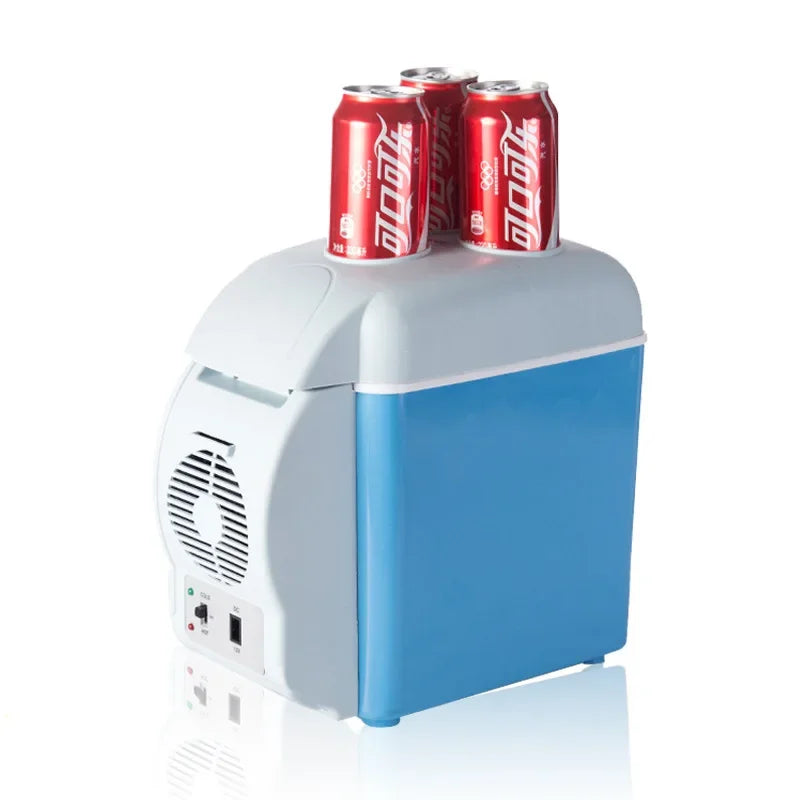 7.5L Mini Car Refrigerator Portable Cooler Warmer Box Automotive Appliance