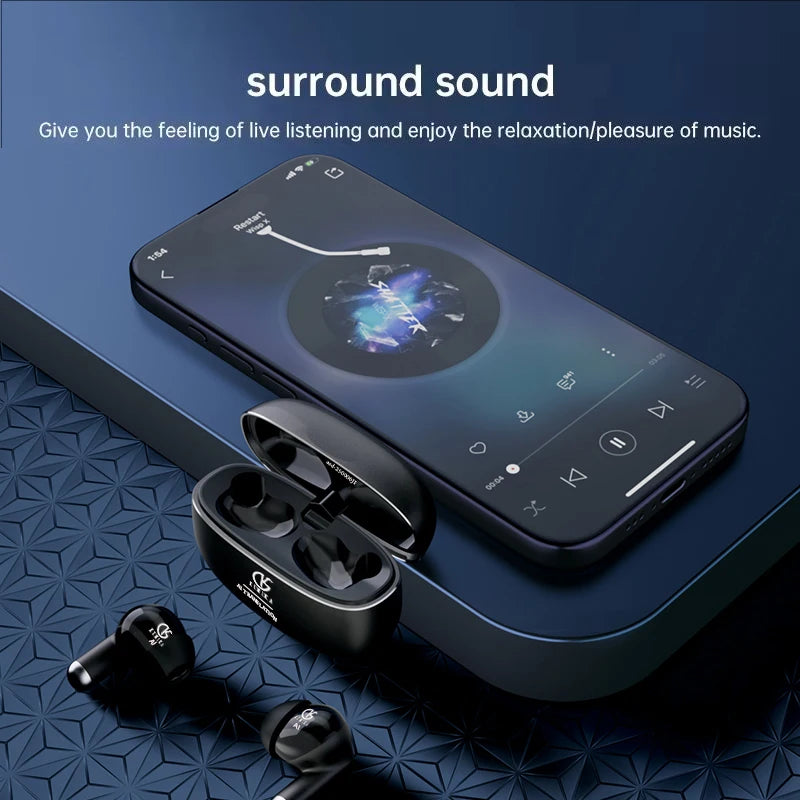 AI Translator Earbuds Real-Time Translator Headphones 144 Languages Voice Translator Wireless Bluetooth Noise Reduction Earphone
