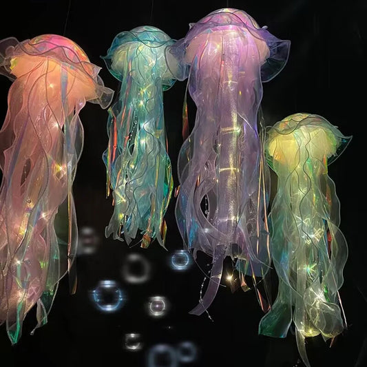 Beautiful Jellyfish Lamp   Colorful Nightlight Home Decoration