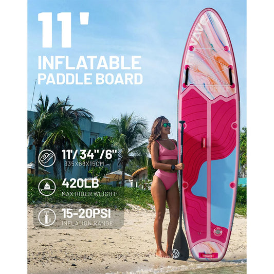 Waterproof Inflatable Paddle Sup Board Adult Standing Style Aquatic Fishing With Accessories SUB Outdoor Games