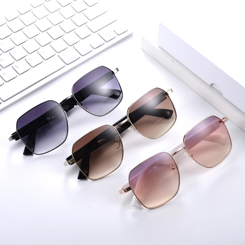 Smart Glasses with Speaker Bluetooth Wireless Audio Touch Hands-Free Calling Stereo Music Headphones Smart Sunglasses
