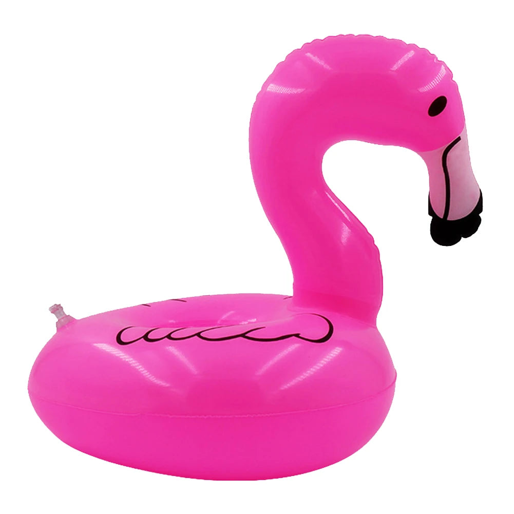 Swimming Pool Drink Cup Stand Inflatable Pool Floats Bar Coasters PVC Cooler Table Party Supplies Gift for Family Friends