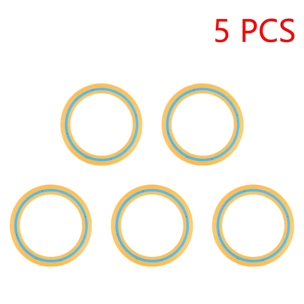 25cm Swivel Flying Discs Professional Throwing Disc Children Adult Outdoor Playing Flying Saucer Game Pet Interactive Dog Toys