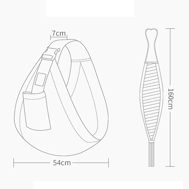 Baby Wrap Newborn Sling Dual Use Infant Nursing Cover Carrier Mesh Fabric Breastfeeding Carriers  0-36M