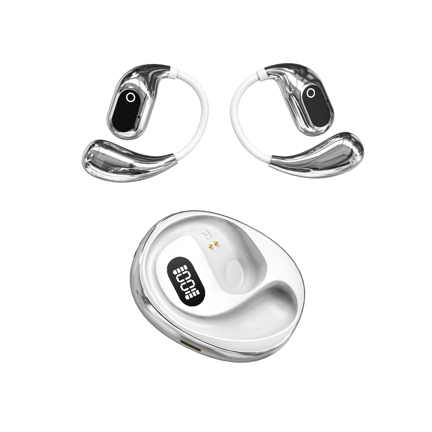 Wireless Translation Earbuds Smart Bluetooth 5.3 Translation Headphones Rechargeable Translation Earphone Real-Time 138 Language