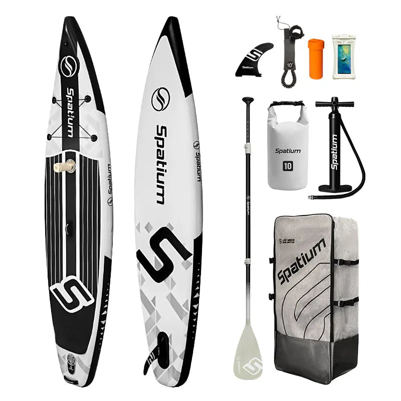 Touring Paddle Board Inflatable Stand Up Paddle Board Non-Slip Surf Board Water Sports Kayak Surf Set with Pump Backpack