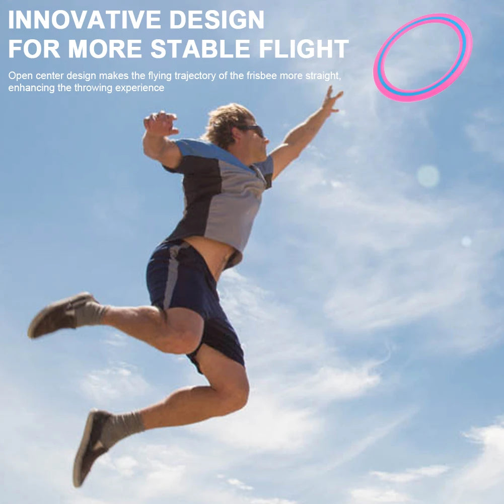 25cm Swivel Flying Discs Professional Throwing Disc Children Adult Outdoor Playing Flying Saucer Game Pet Interactive Dog Toys