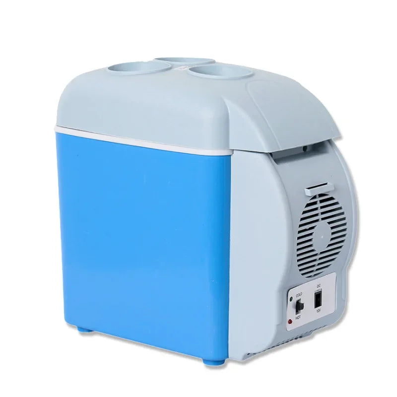 7.5L Mini Car Refrigerator Portable Cooler Warmer Box Automotive Appliance